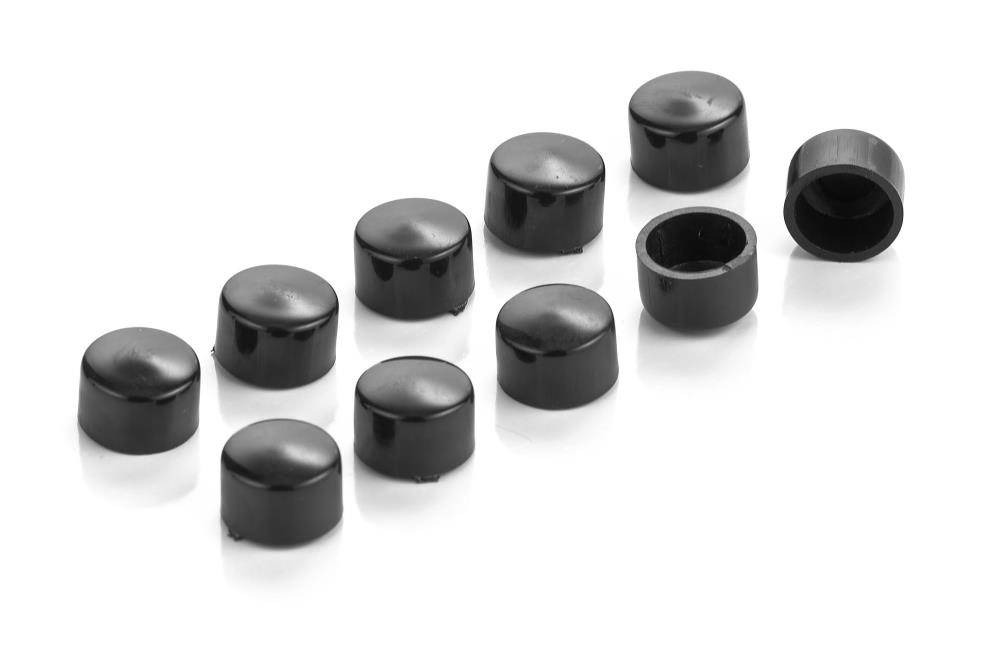 Highway Hawk Cover caps black for allen head bolts head M6 DIN 912 - 10 pieces