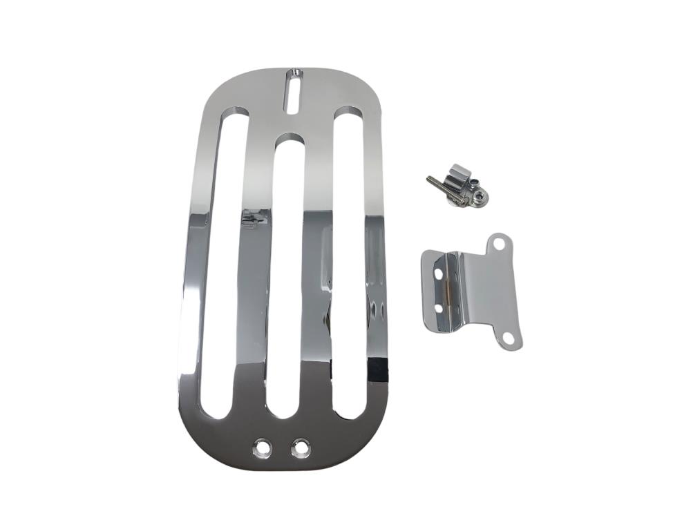 Highway Hawk Solo rack "Billet" chrome - complete with brackets for Triumph THUNDERBIRD 1600A '09 - '14