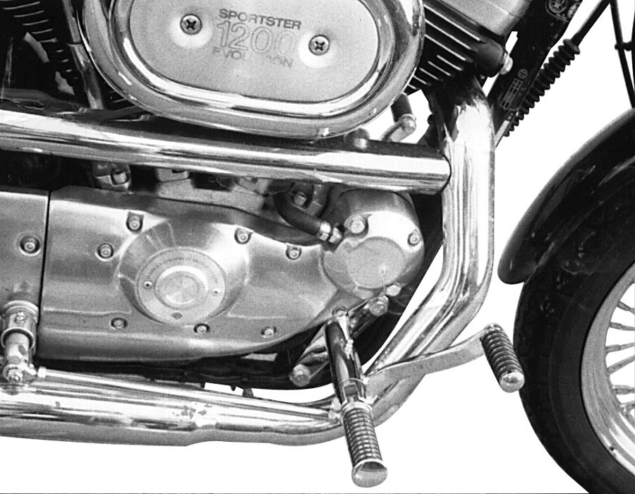 Forward Controls Kit 24 cm forward for Harley Davidson Sportster Evo 4 gear TÜV