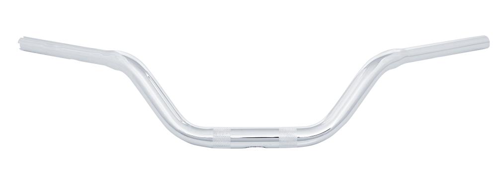 Highway Hawk Handlebar "XLX-Style" 800 mm wide 130 mm high for "1 1/4" (32 mm) clamping with 3 holes chrome TÜV
