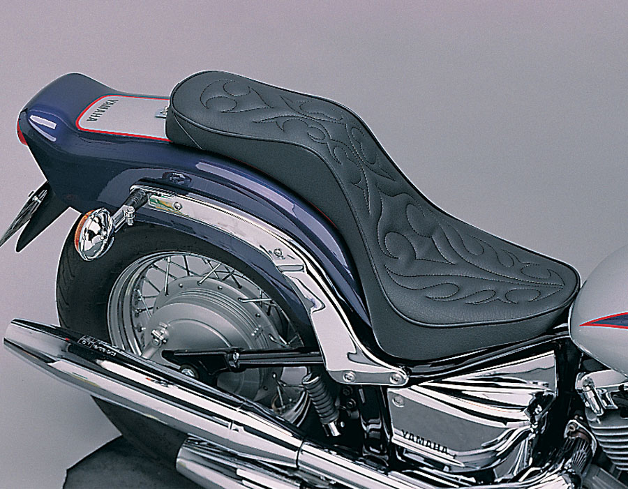 Motorbike Seat with step for Yamaha XVS 650 Drag Star