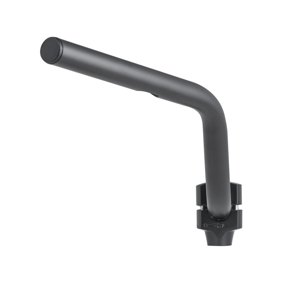 Highway Hawk Handlebar "XLX-Style" 800 mm wide 130 mm high for "1" (25,4 mm) clamping with 3 holes dull black TÜV
