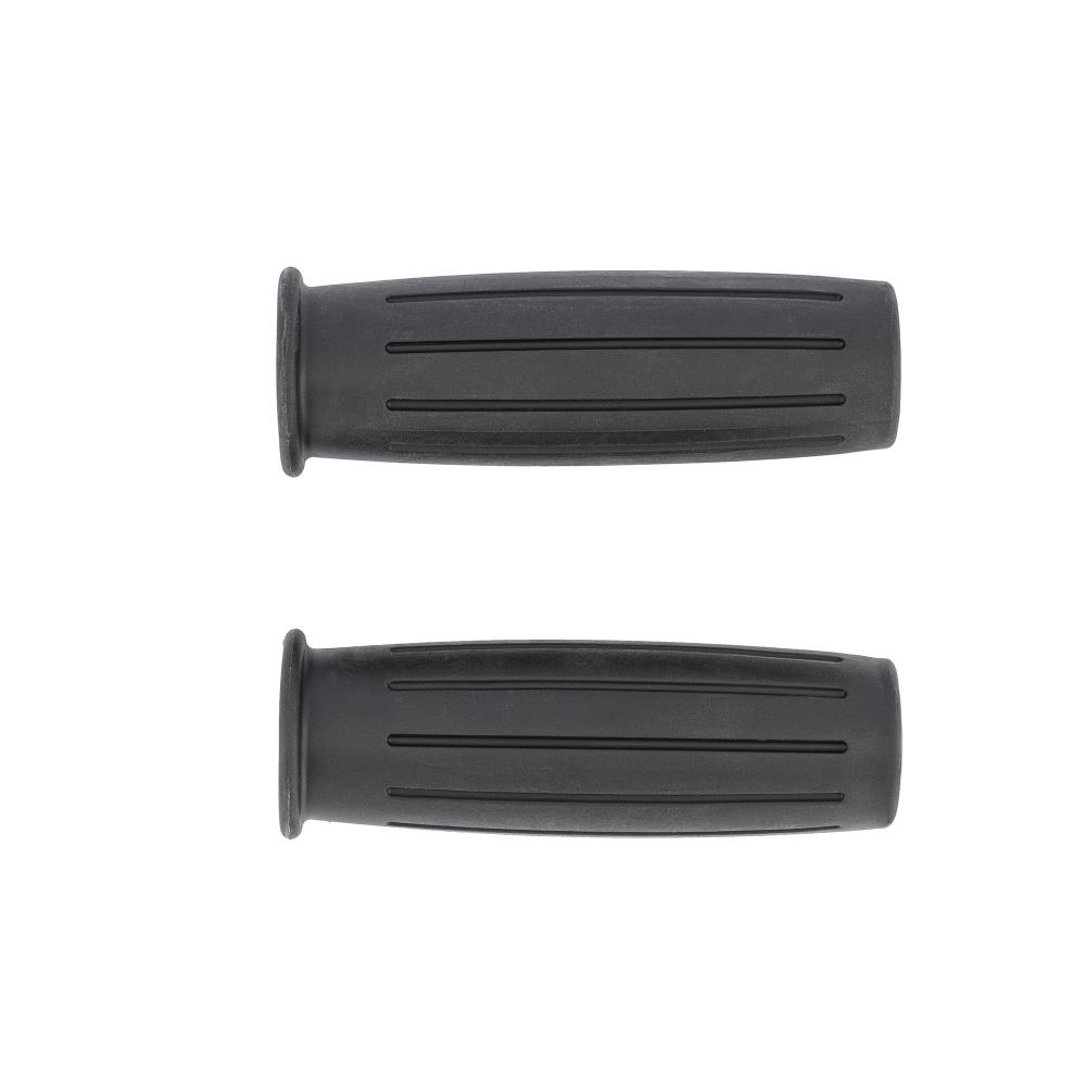 Highway Hawk grip covers handlebar grips "Vintage Black" for 7/8" (22 mm) guidons without throttle cable holder - without removable end caps