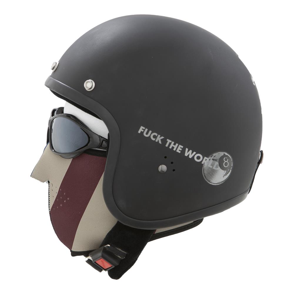 Highway Hawk Motorcycle Biker Mask "America"Maschera da motociclista "America"Maschera da motociclista moderna ed elegante nel design "America"Con la maschera si protegge in modo ottimale il viso durante la guida.Materiale: Neo