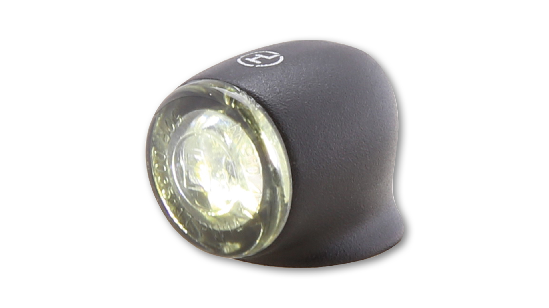 HIGHSIDER PROTON TWO LED position light, tinted glass, suitable for front, E-tested, pair.