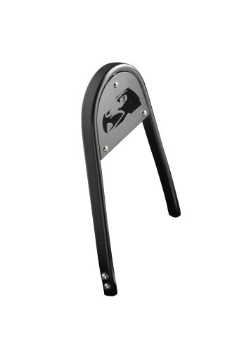 Highway Hawk Sissy Bar "hawk" for Harley-Davidson XL 883/1200 Sportster - average height from fender 250 mm high in black - complete with brackets