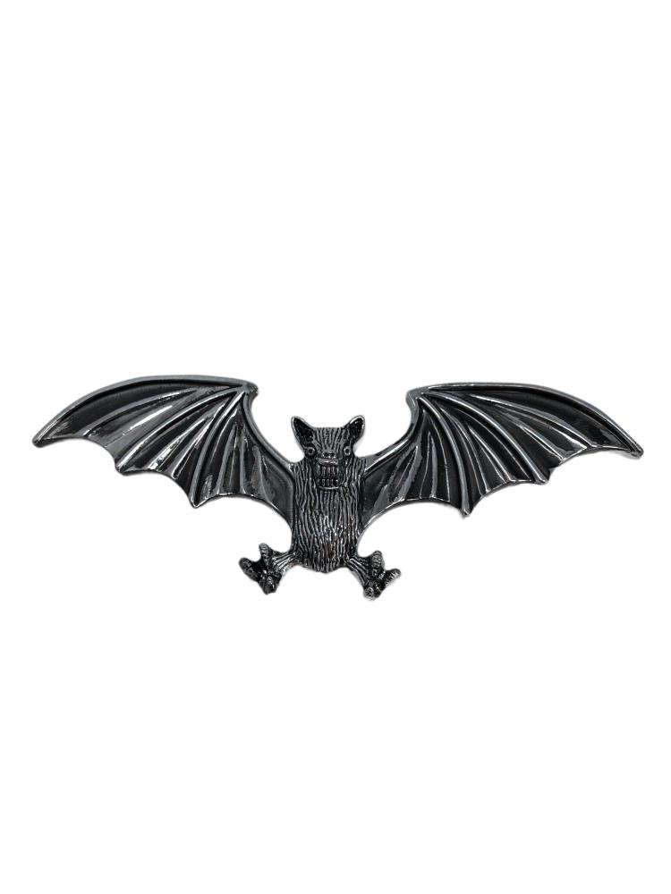 Highway Hawk Emblem "Bat" in chrome 12,5 cm for gluing emblem